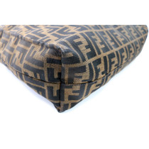 Fendi Shopping Tote Bag Zucca Braun