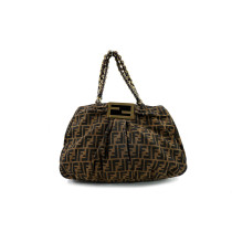 Fendi Mia Bag Zucca Brown
