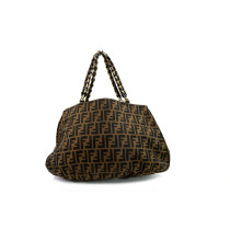 Fendi Mia Bag Zucca Brown