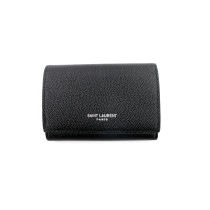 Saint Laurent Portachiavi Pelle Nera