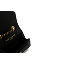 Saint Laurent Gaby Micro Black Leather