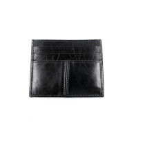 Prada Black Leather Card Holder