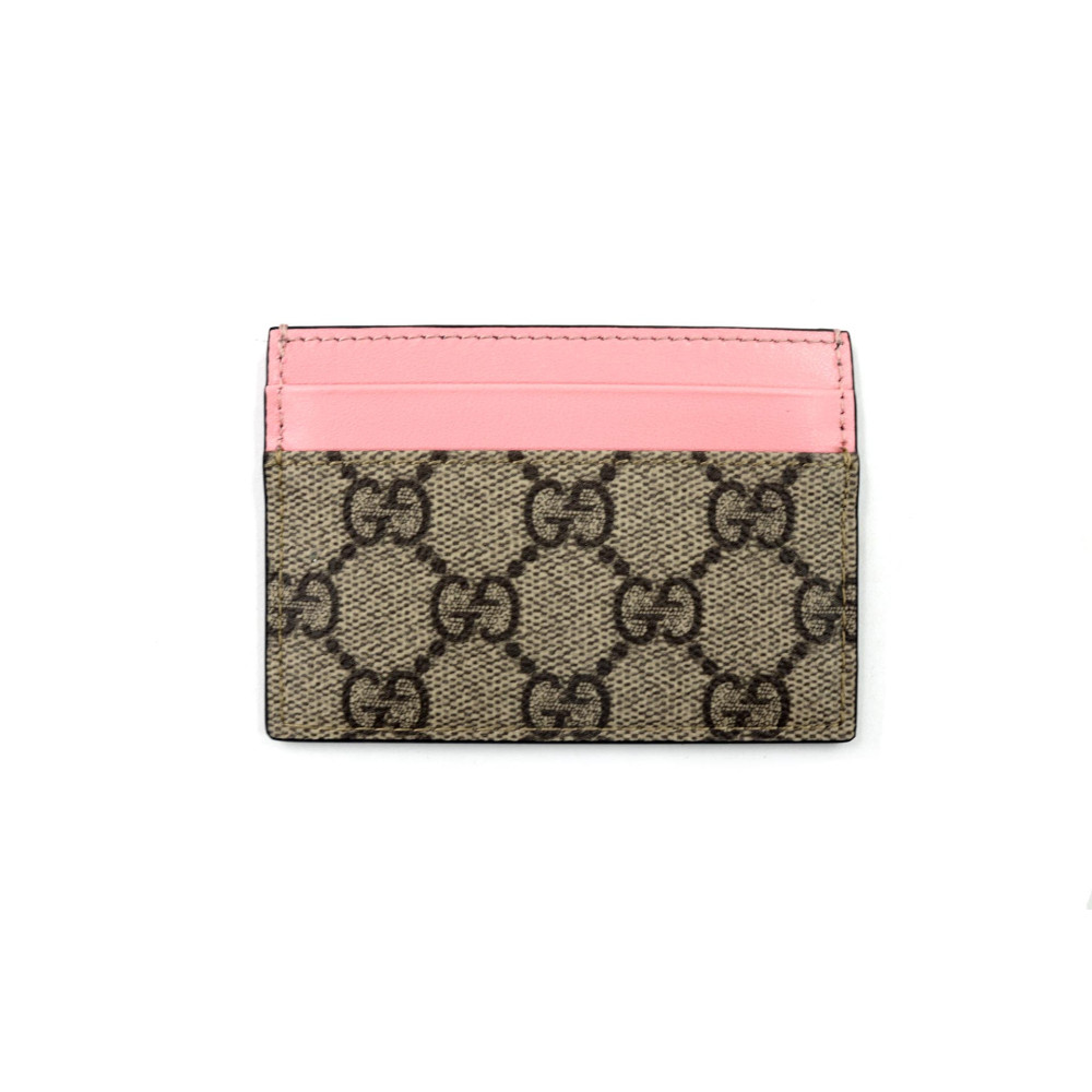 Porte-cartes Gucci GG Beige