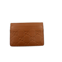 Gucci Porte-cartes Cuir Marron