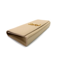 Saint Laurent Pochette Kate Cuir Beige