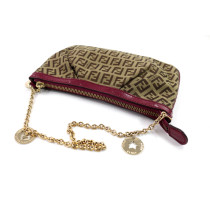 Fendi Pochette Zucca Marrone