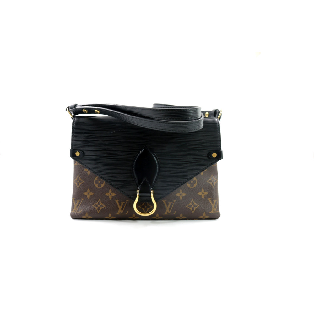 Louis Vuitton Saint Michel Monogram and Black