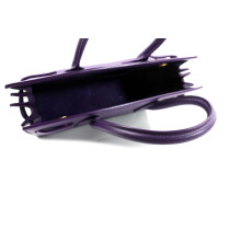 Saint Laurent Sac de Jour Pelle Viola