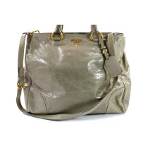 Prada Shopper en Cuir Menthe