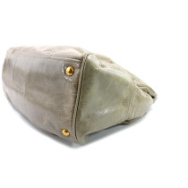 Prada Shopper en Cuir Menthe