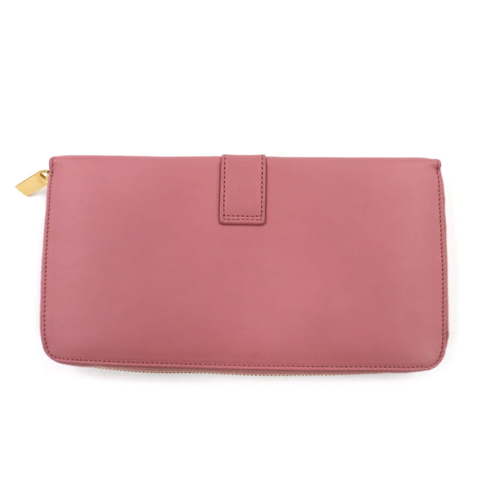 Saint Laurent Pink Wallet