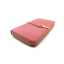 Portefeuille Rose Saint Laurent