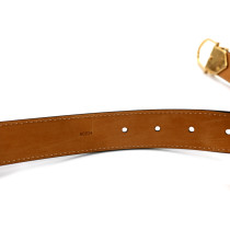 Louis Vuitton Black Leather Belt