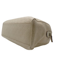 Gucci Guccissima Ivory Leather Shopping Bag