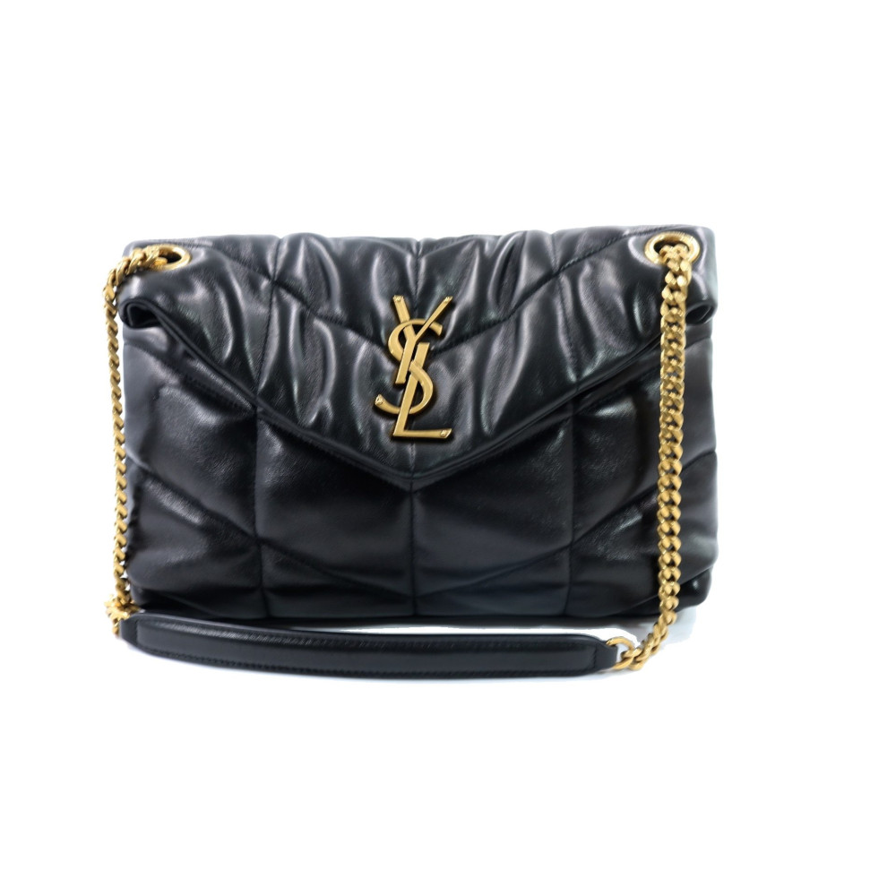 Saint Laurent Loulou Puffer klein