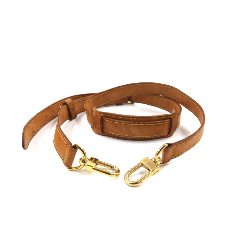 Louis Vuitton Schulterriemen Keepall Naturleder