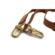 Louis Vuitton Keepall Strap Natural Leather