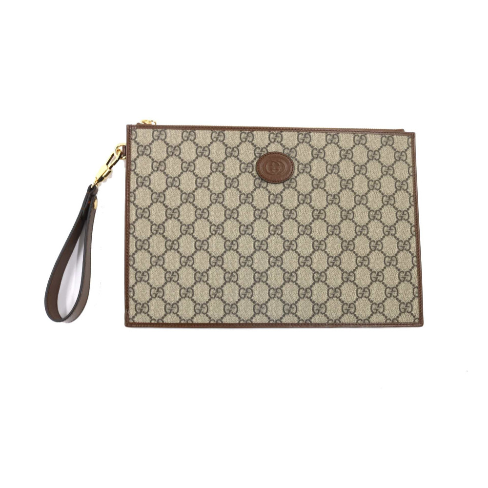 Pochette Gucci GG Beige
