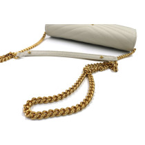 Saint Laurent Cassandre Ivory Leather