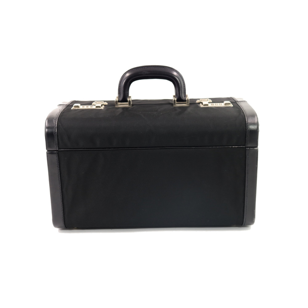 Prada Black Vela Canvas Beauty Case