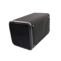 Prada Beauty Case Schwarzes Segeltuch