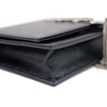 Saint Laurent Kate Black Leather