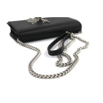 생로랑 케이트 블랙 가죽