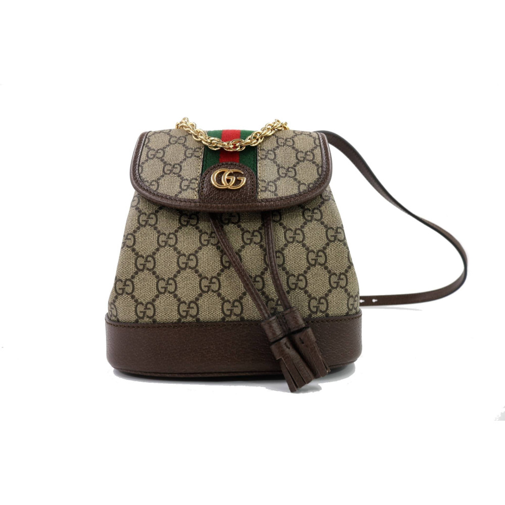 Gucci Rucksack Ophidia GG Braun