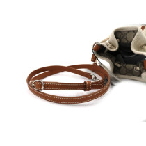 구찌 베이지 패브릭 버킷백