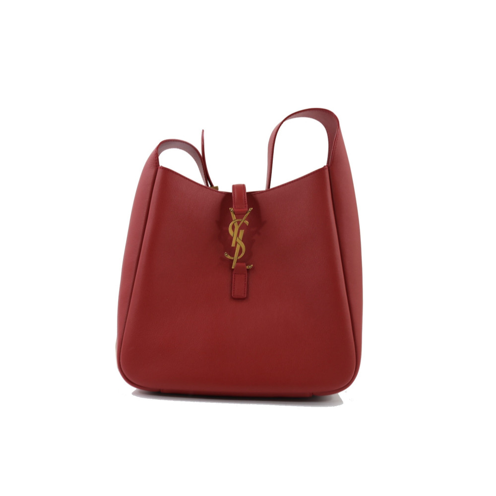 Saint Laurent Le 5 à 7 Pelle Bordeaux