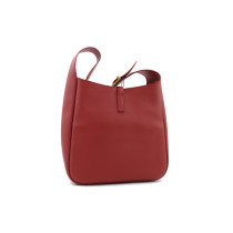 Saint Laurent Le 5 à 7 Pelle Bordeaux