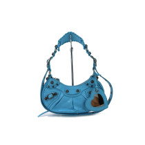 Balenciaga Le Cagole Blue Leather