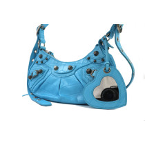 Balenciaga Le Cagole Pelle Azzurra