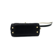 Chanel Top Handle Mini Flap Pelle Nera