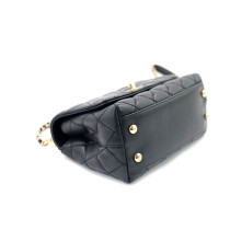 Chanel Top Handle Mini Flap Pelle Nera
