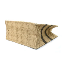 Dior Book Tote Rafia Beige