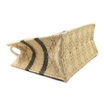 디오르 북 토트 라피아 베이지