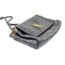 Saint Laurent Nolita Mini Schwarzes Leder