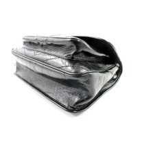 Saint Laurent Niki Schwarzes Leder