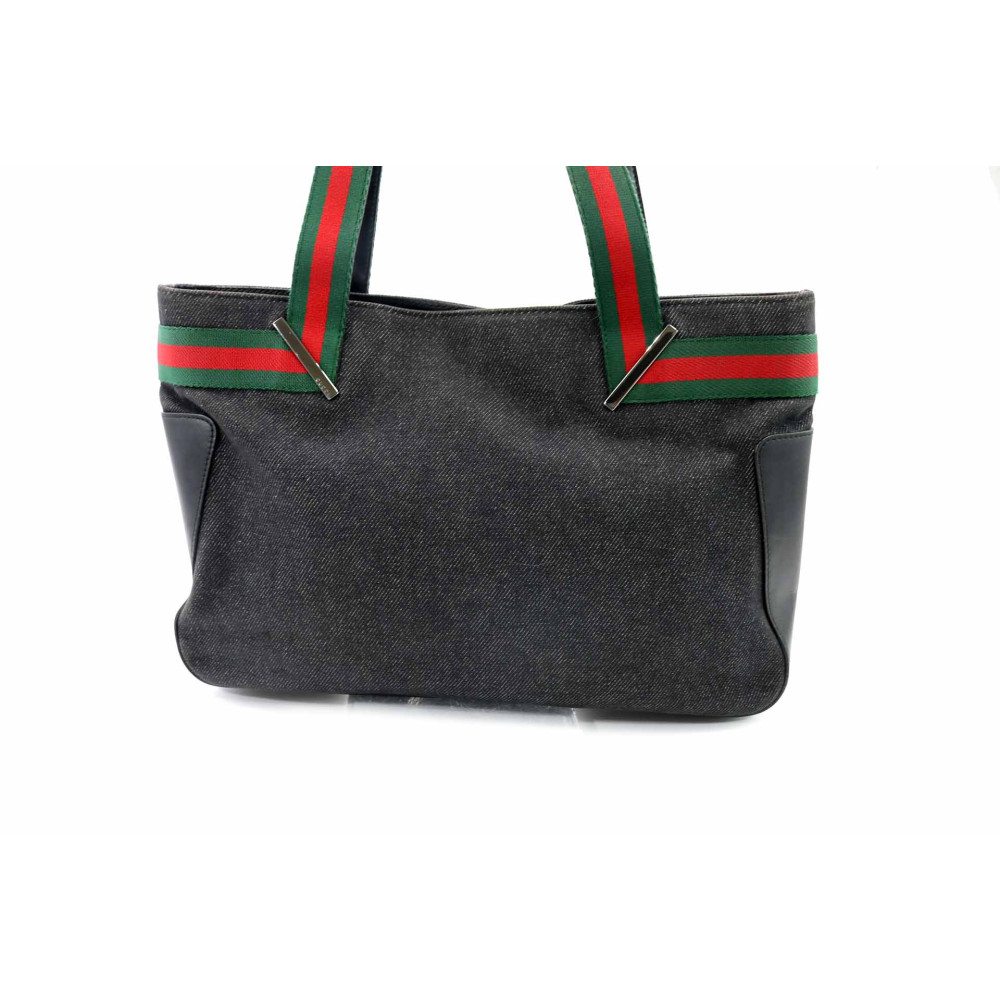 Gucci Sherry Line Denim Grigio