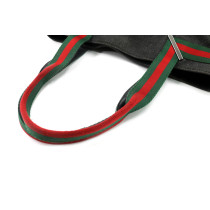 구찌 쉐리 라인 그레이 데님