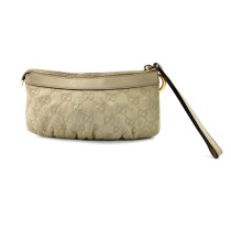 Gucci Pochette Leder Beige