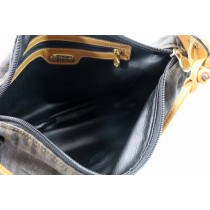 Fendi Tracolla Tela Marrone e Nera