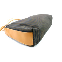 Fendi Tracolla Tela Marrone e Nera