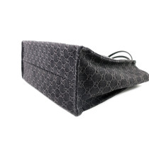 Gucci Sac Shopping en Denim GG Noir