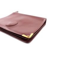 Pochette Cartier Cuir Bordeaux