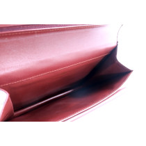Cartier Clutch Leder Bordeaux