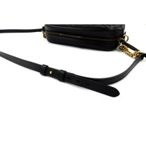 Gucci Camera Bag Black Leather