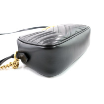 Gucci Kameratasche Schwarzes Leder