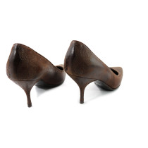 Prada Escarpins en Cuir Marron